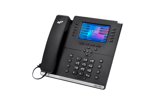 VP-30P-WB | IP телефон Eltex 6 аккаунтов, 2 порта 1G, PoE, Wi-Fi, Bluetooth